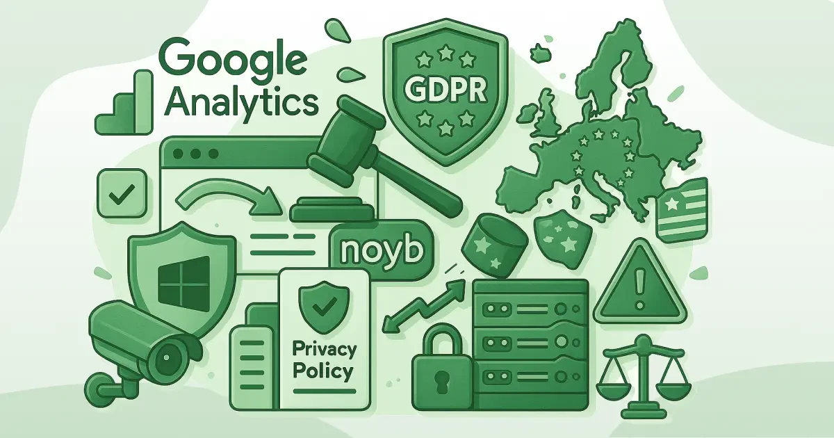 google analytics gdpr saga