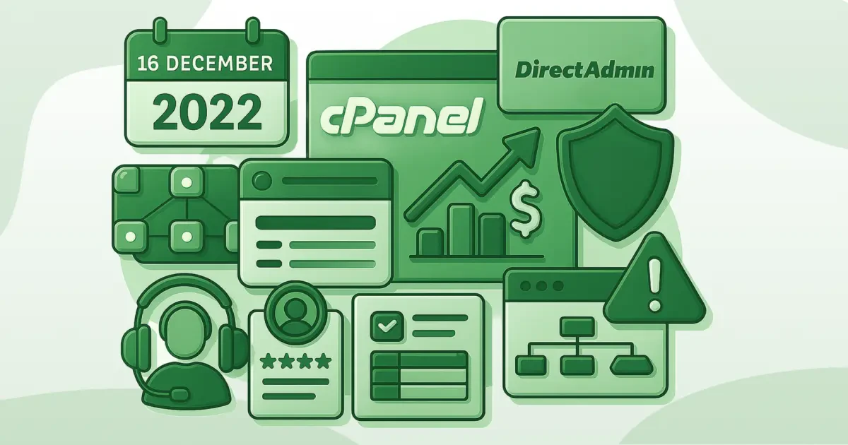cpanel to increase prices at the end of 2022