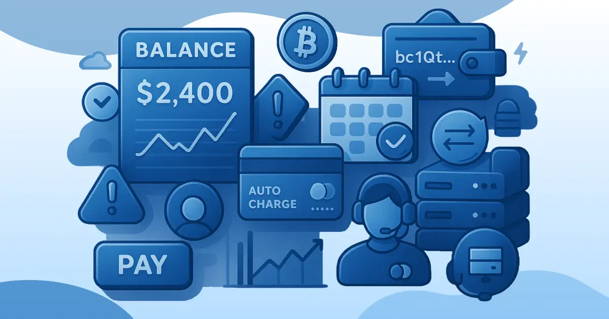 balance changes