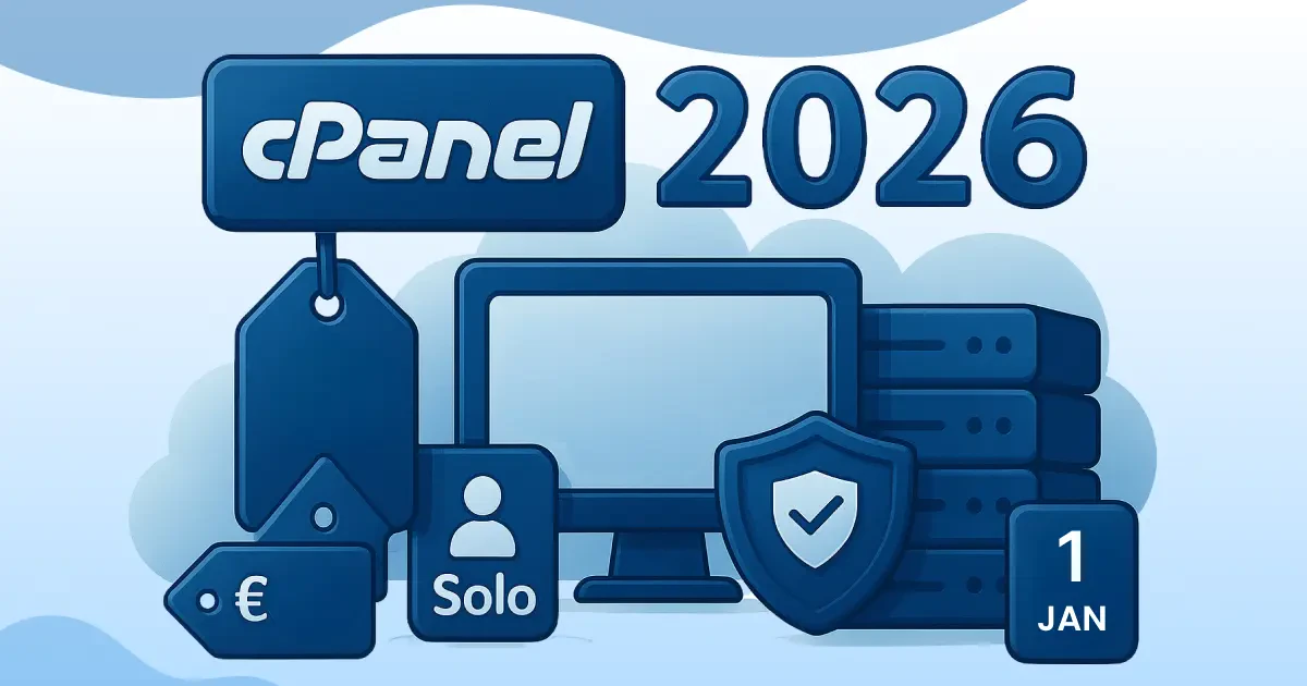 cPanel increases prices for 2026