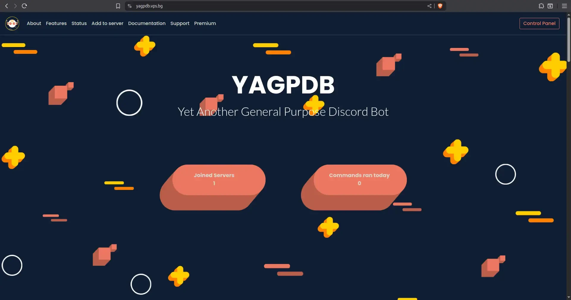 default page